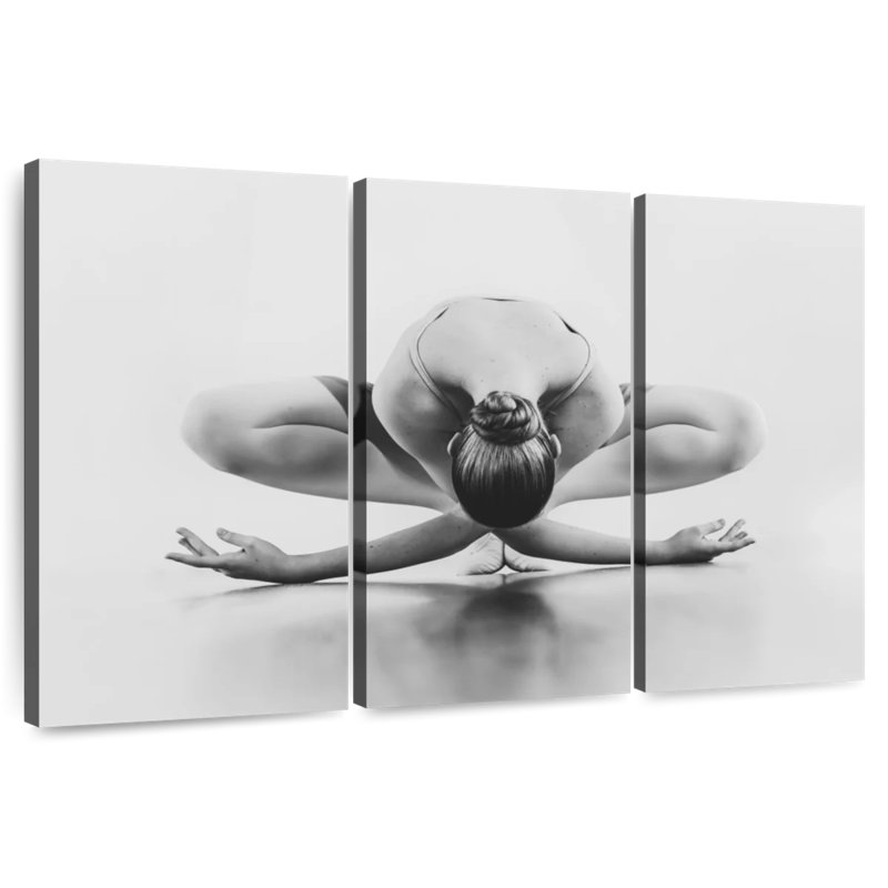 Enn Ballet Stretching Routine, 42" H x 65" W