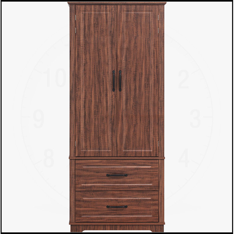 Armoire de cuisine vintage avec 2 grands tiroirs, 8 tablettes de porte et 3 tablettes réglables pour un rangement organisé et un charme rustique
