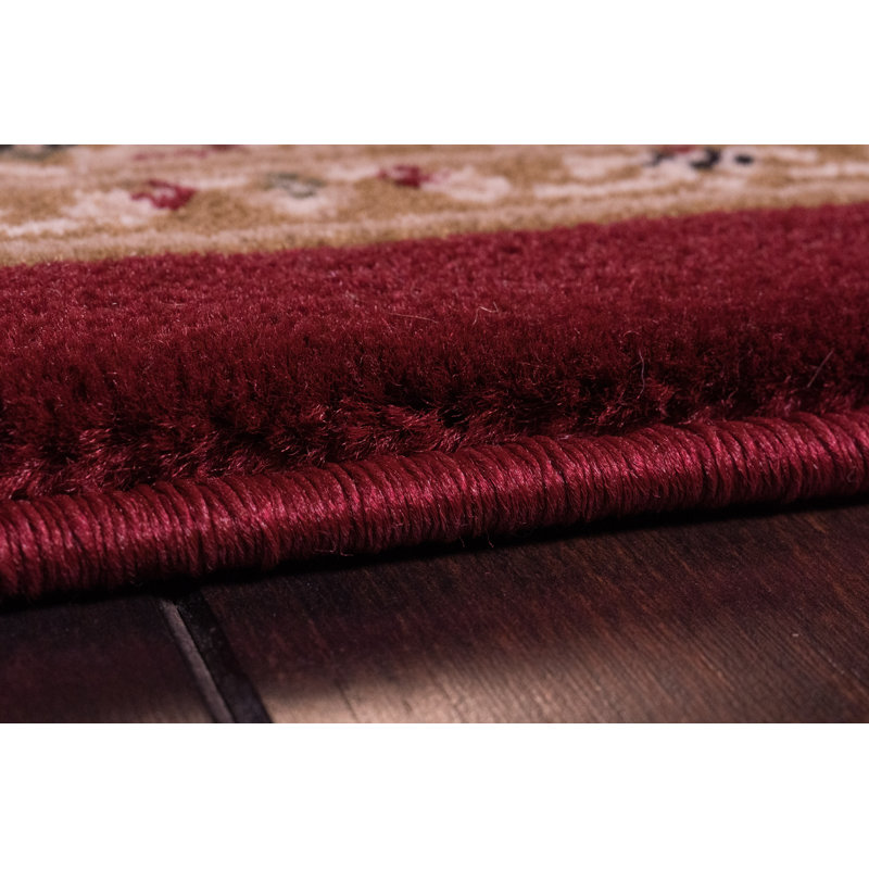 Tapis rouge agra Atterbury, Rectangle 6 pi 7 po x 9 pi 6 po
