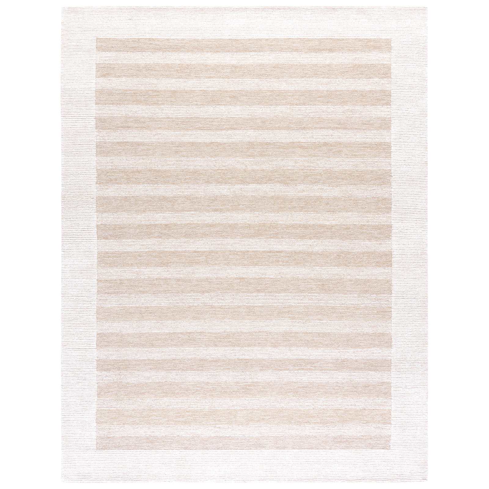 Hand-Tufted Striped Wool Rug, Rectangle 8' x 10'