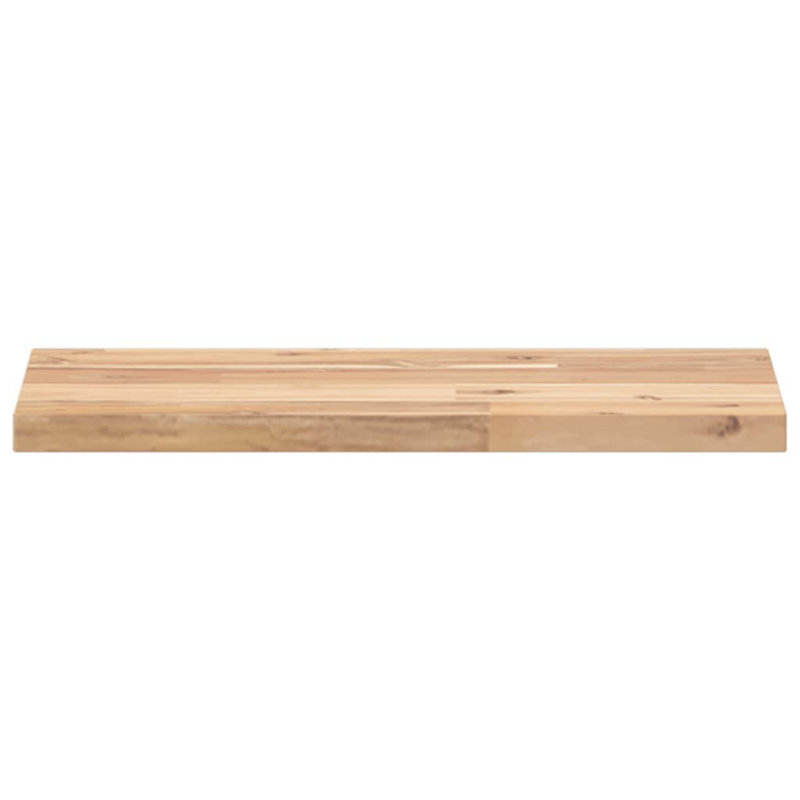 Alfie Solid Wood Table Top, Natural, 2cm H x 40cm W x 20cm D