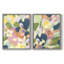 Brushy Tropics III - reproduction encadrée de qualité supérieure - prête à être accrochée - aucun clou requis - aucun clou requis-487203986-487203980