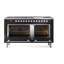 ILVE Professional Plus II 60 in Dual Fuel Range 9 Burner, Griddle-1378895248-1378895249