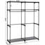 Penderie portative avec rangement pour placard l 55,1" Isenhour