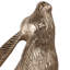 Figurine lapin Modern Bookends avec finition métallique