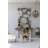 4 - Light Wood Chandelier