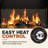 Mott Modern Light Luxury Gas Fireplace