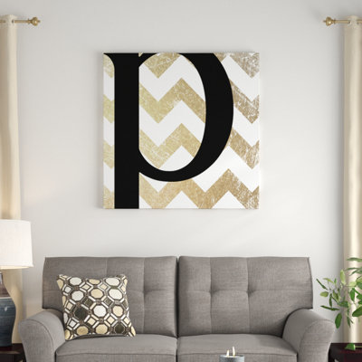 'The Type' Textual Art on Canvas