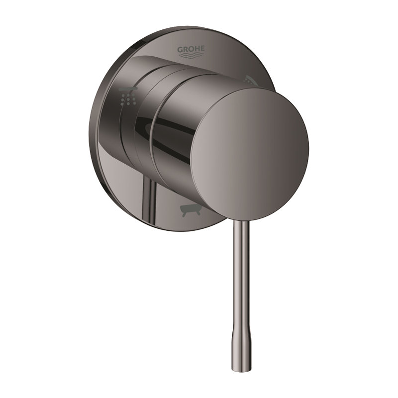 Ensemble de garniture de robinet de douche à 3 voies GROHE Essence, Graphite dur