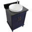 Ensemble de meuble-lavabo simple 25 po Hunstant-1679614108-1679614107