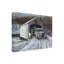 Art mural sur toile tendue - art mural «Crossing Cabin Run» par Jerry pour décor de salon, de chambre à coucher ou de bureau - 35 x 47