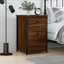 Caulkins 40cm W Iron Bedside Table-181568806-146869747
