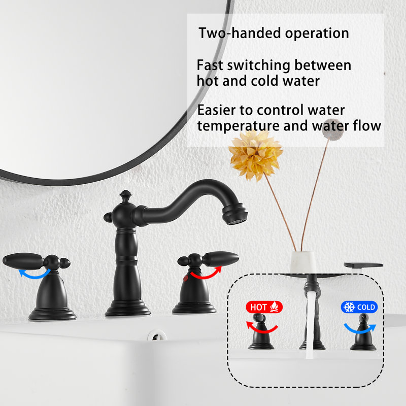 Bathroom Faucet, Black