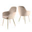 Taraji 46cm H Velvet Upholstered Metal Armchair-22261463-22261460