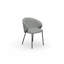 Tuka Upholstered Armchair with Metal Frame-448523001-448522983