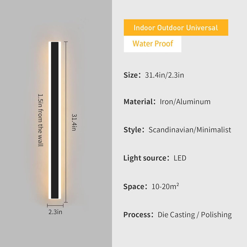 Lariel LED Flush Mounted Sconce