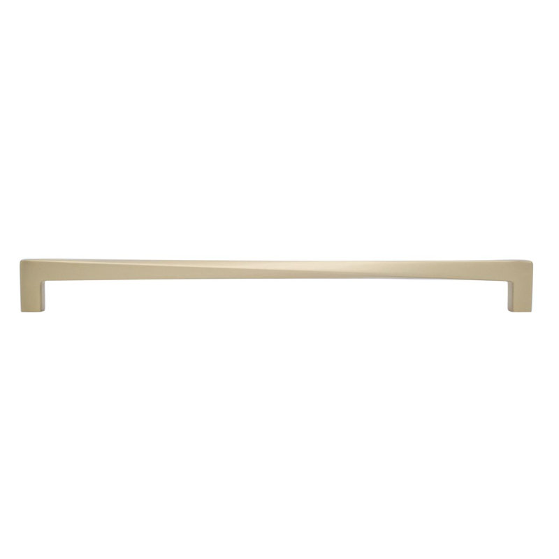 Twist Bar / Handle Pull, Satin Brass, 5"