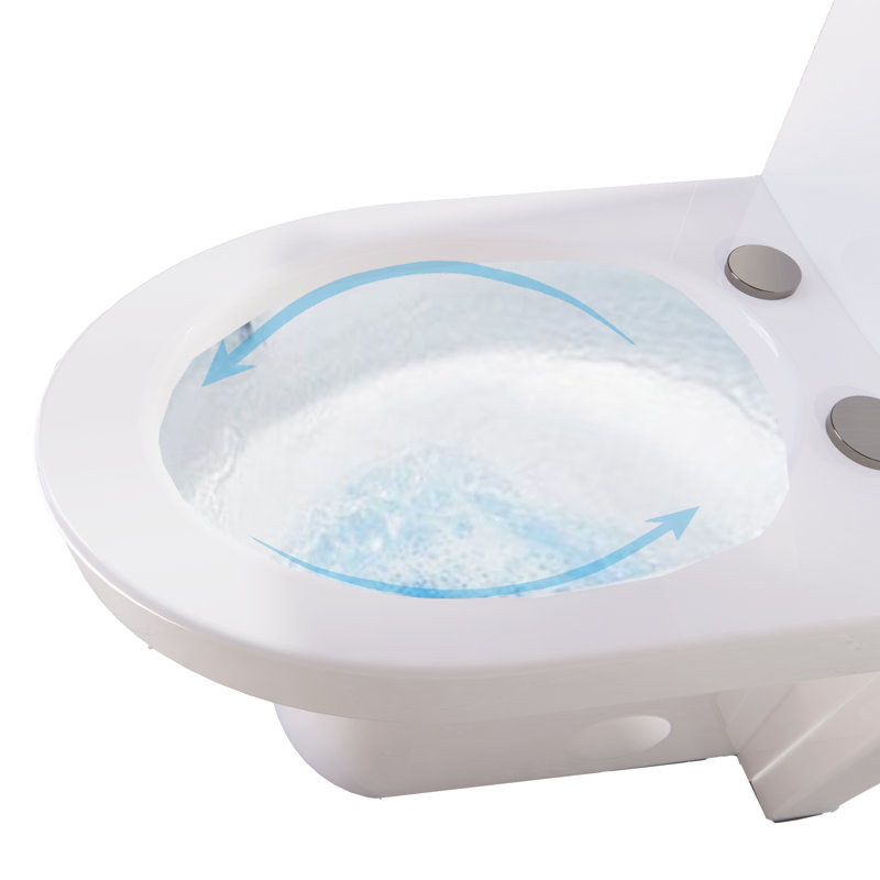 Toilette à double chasse