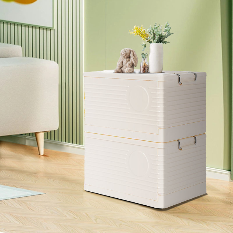 Folding Storage Bins, Stackable Storage Bins For Clothes, Storage Container