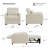 Pebblea Chenille Convertible Chair Bed-123709640