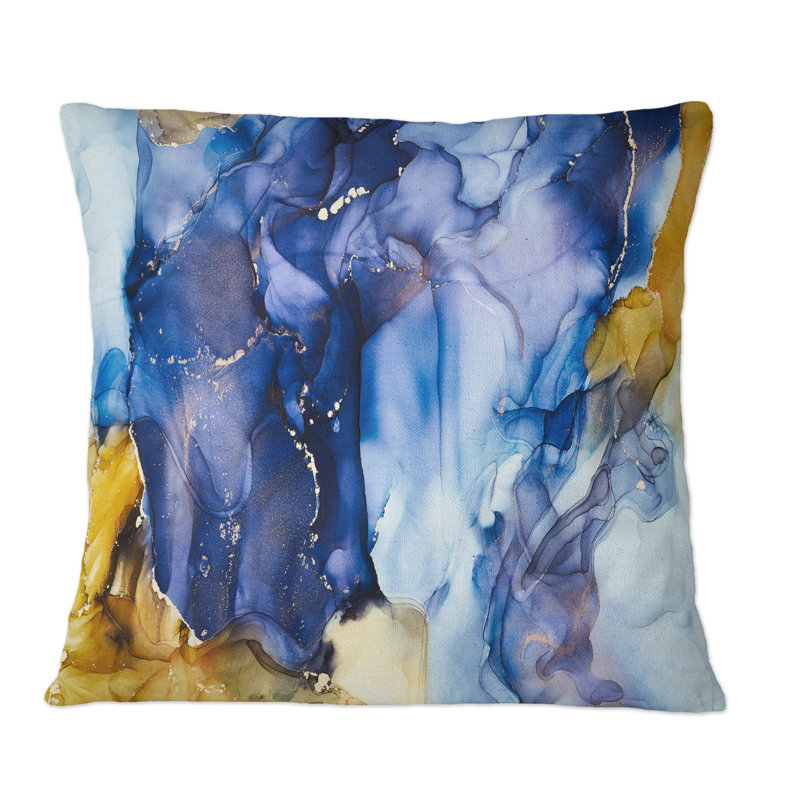 Coussin Blue Luxury, 16 po x 16 po