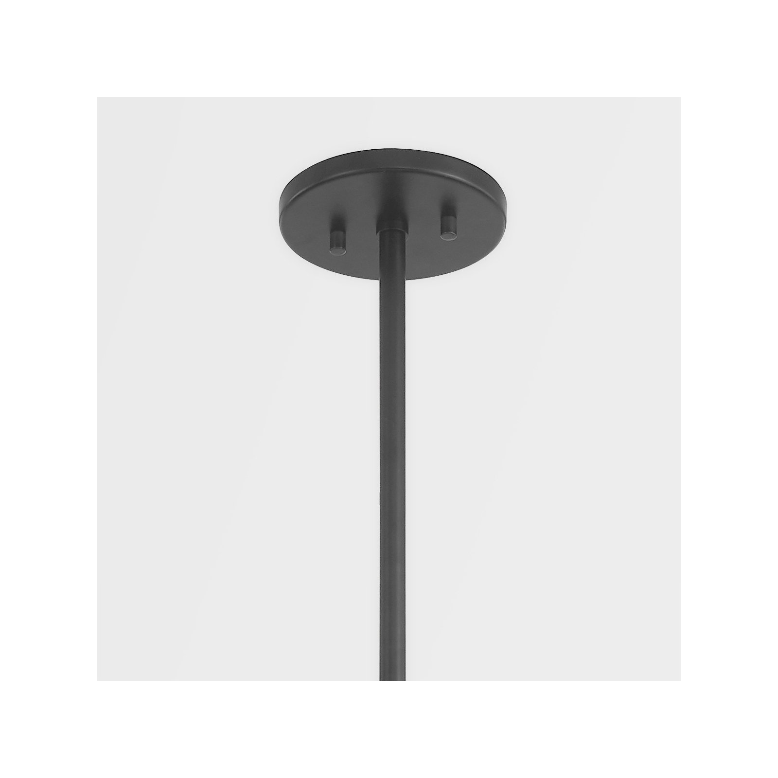 3 - Light Metal Sputnik Chandelier, Soft Black