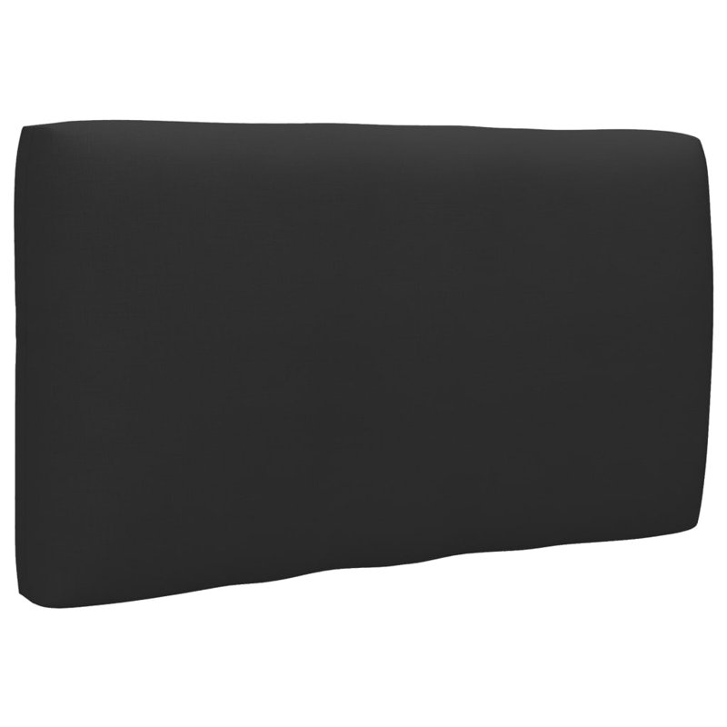 Coussin de siège / dossier d'extérieur Fardeen, Noir