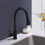 Robinet d'évier de cuisine à poignée simple en acier inoxydable avec bec pivotant sur 360 ° Topcraft-69763960
