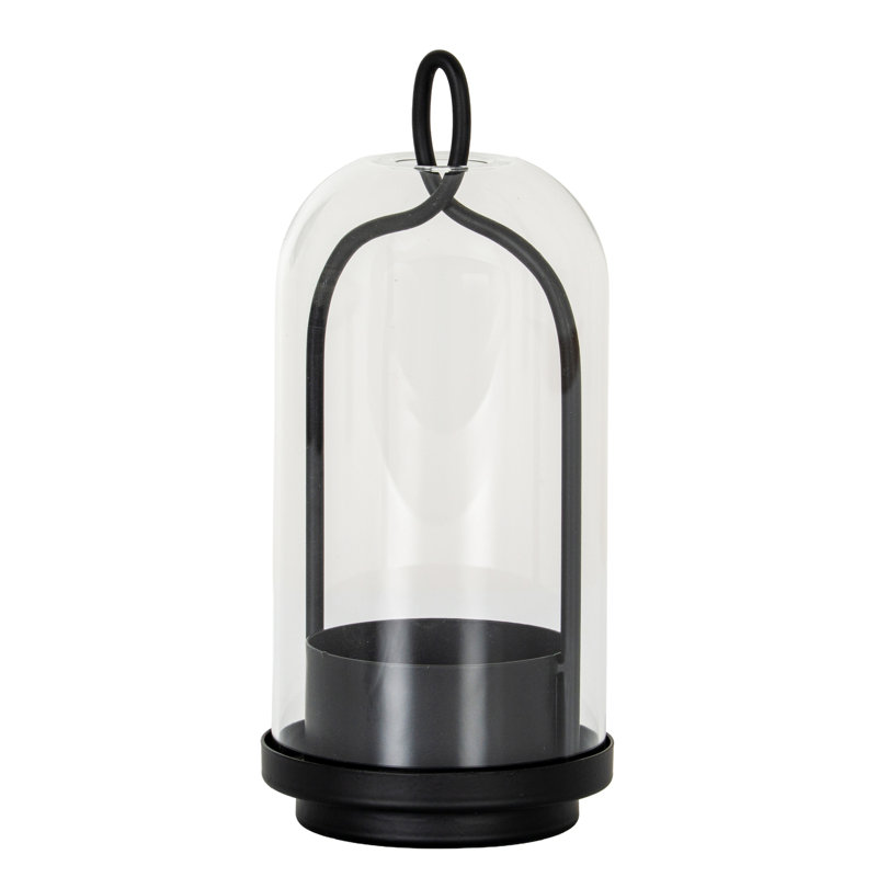 Anhat Glass Candle Accessories, 19 cm H x 10 cm W x 10 cm D