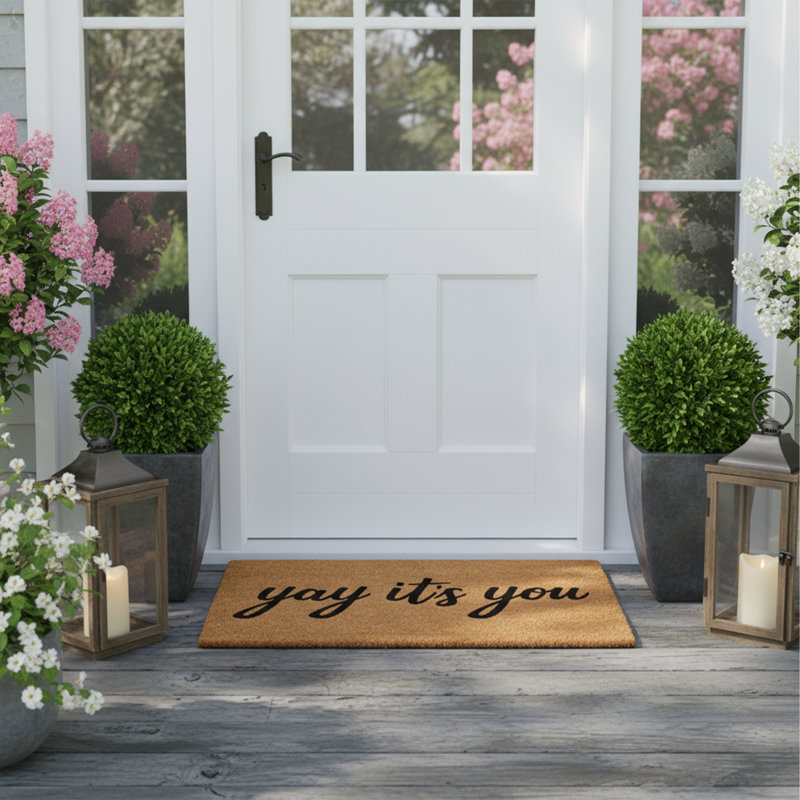 Tapis d'entrée Yay It's You, L 30 po x L 48 po