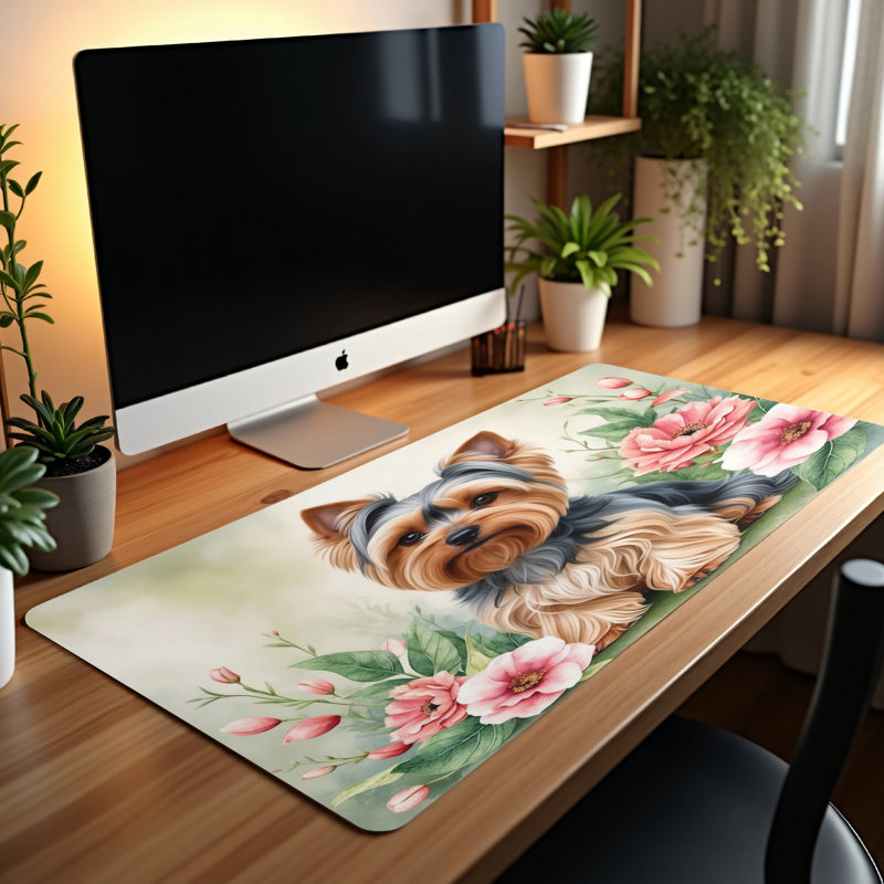 Polyester Desk Pad, 31.5x15.5