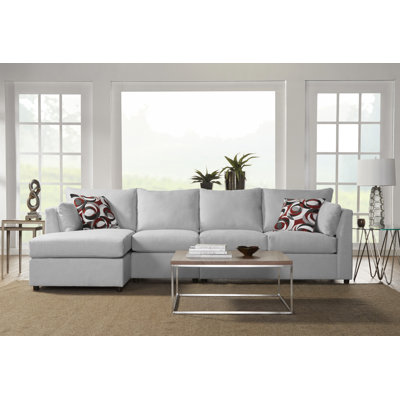 Hughes Furniture 13500/13550 3-Piece Left Facing Sectional