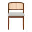 Ensemble de 2 chaises de salle à manger en rotin-111466180