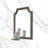 Mikye Solid Wood Rectangle Mirror-1736656769