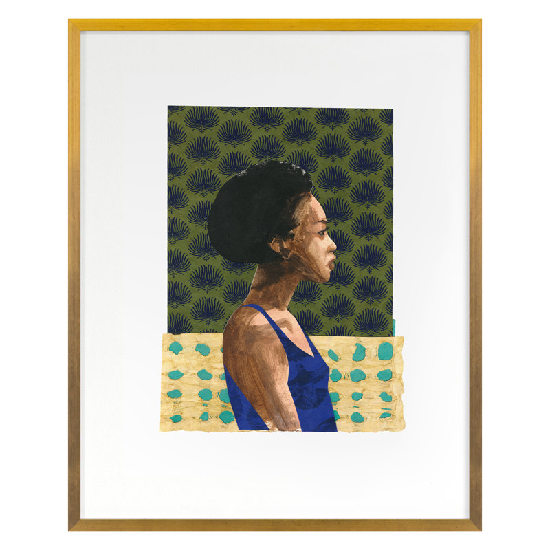 Unseen 4 Print by Ngo, PC, Gold Framed