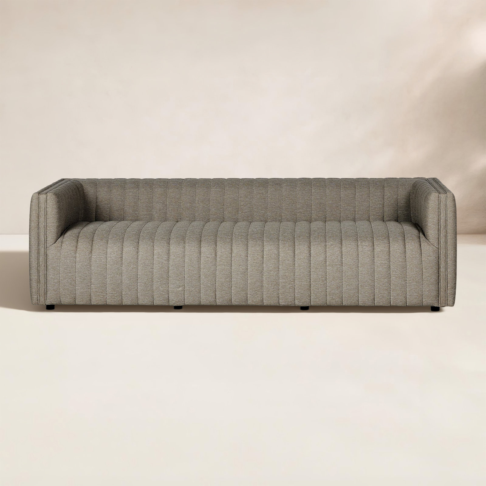 Brandt 96" Outdoor Sofa, Gray