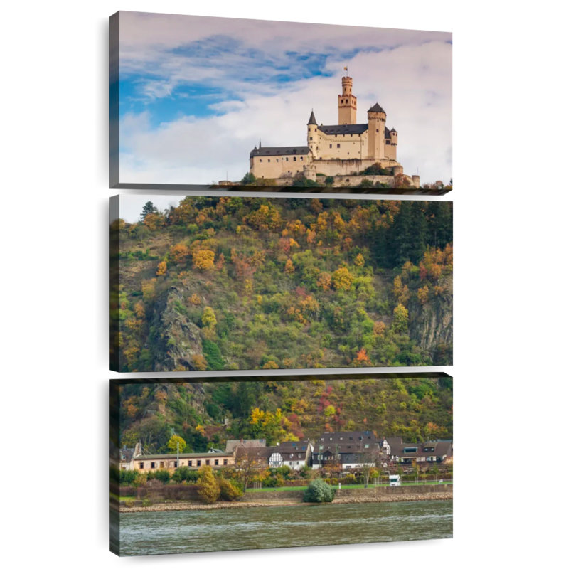 Lilie Marksburg Castle, 57" H x 36" W