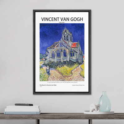 " Church In Auvers " by Vincent Van Gogh