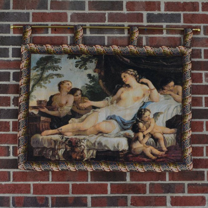 Suspension murale venus réveil