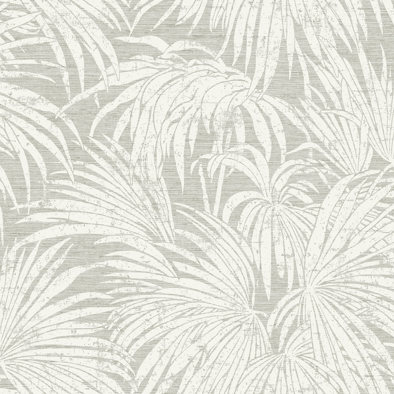 Palm Peel and Stick Wallpaper Roll, Neutral