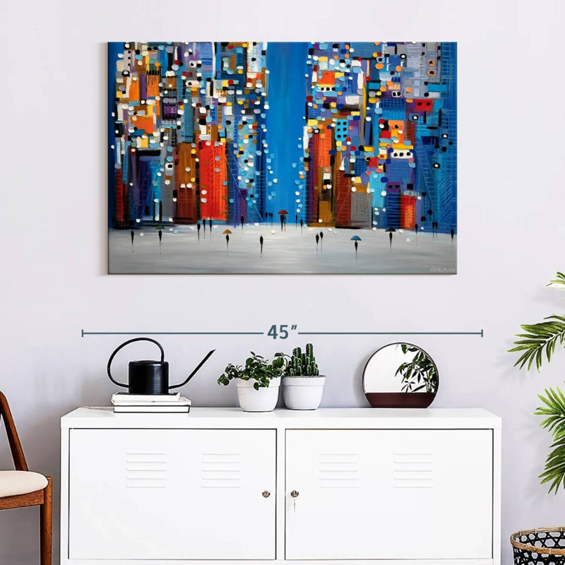Avery Night Square, 26" H x 39" W