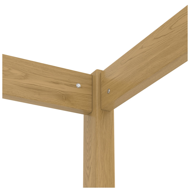Lit simple simple Montessori, Lit simple, Brun