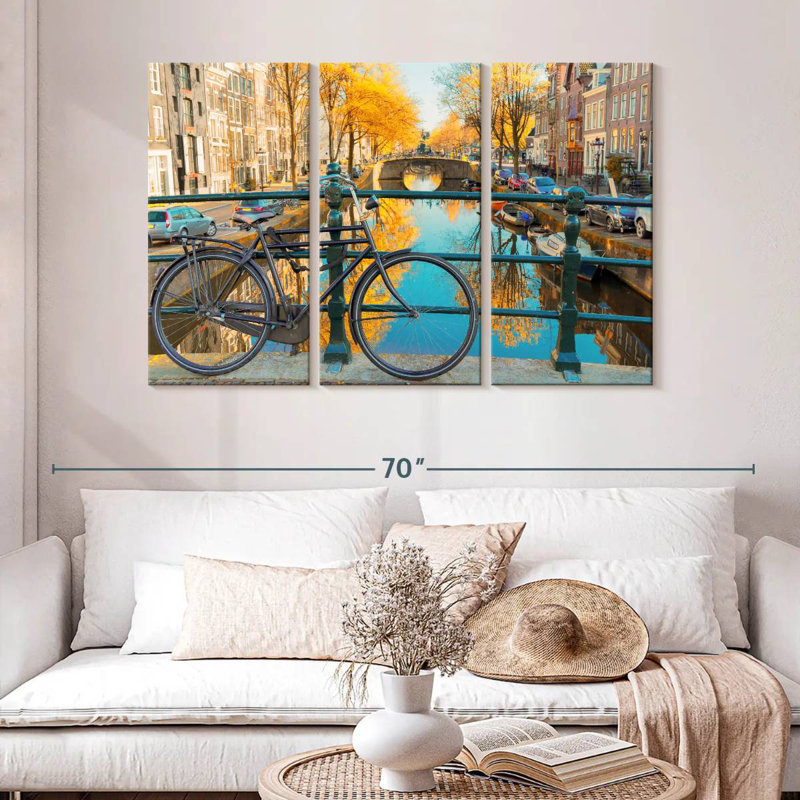 Lilie Canal Bike Amsterdam, H 32 po x l 50 po