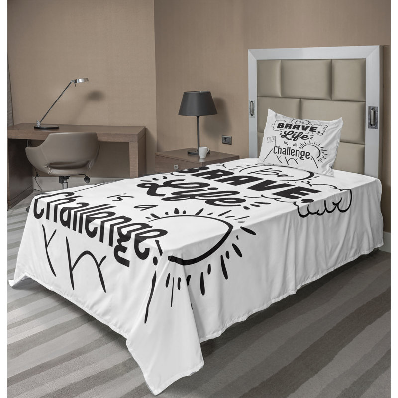 Microfiber Sheet Set, Twin Sheet Set + Fitted Sheet + 1 Pillowcase