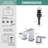 Bathroom Sink Faucet 3 Hole, 8 Inch Widespread Waterfall Square Bathroom Faucets With Metal Pop-Up Drain-121120771