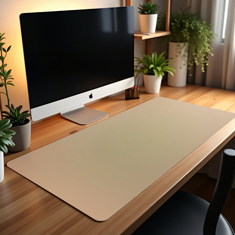 Polyester Desk Pad, 23.6x13.8