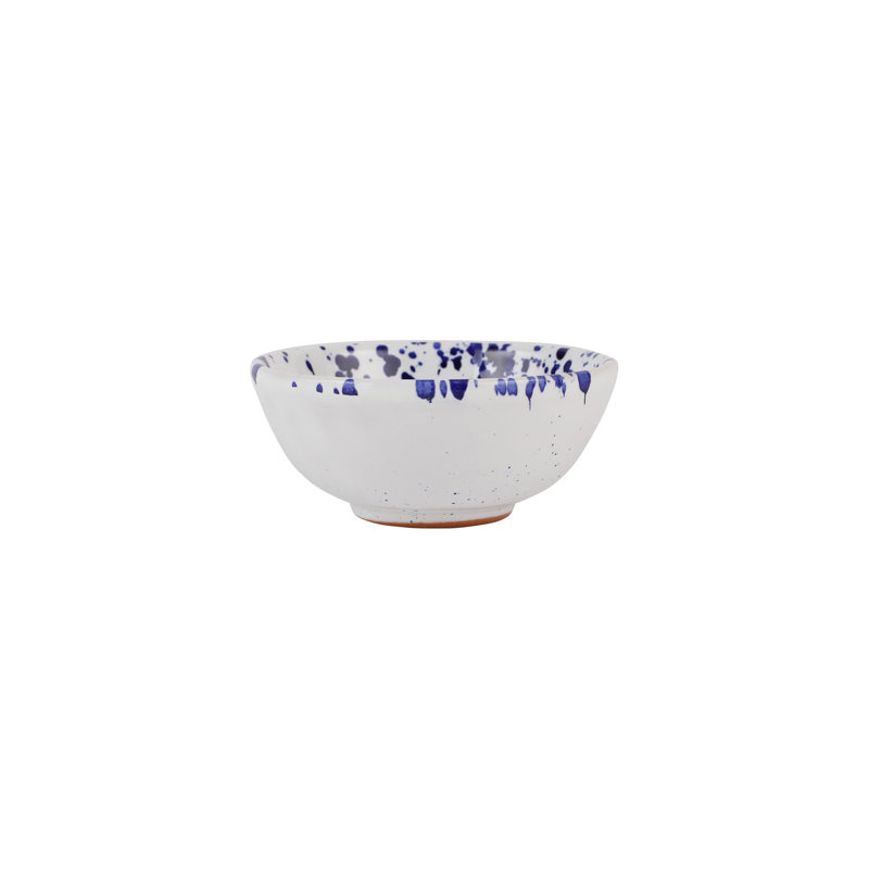 Amalfitana Terra Cotta Dipping Bowl, Cobalt