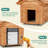 Automatic Chicken Coop Door With Timer & Light Sensor