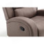 Fauteuil inclinable manuel moderne en similicuir