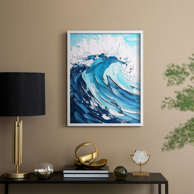 NAUTICAL Series Lxxxxi, reproduction encadrée - bois massif